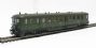 Diesel-Electric railcar set VT137 210 & VS145 140 of the German DR in green livery with eagle logo Epoch II 