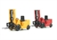 Pack of two Forklifts - 1 red & 1 yellow