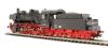 Freight locomotive BR 56.2 DB "Lok Brigade Fritz Reuter" in black with neutral deflectors Era 3