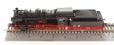 Freight locomotive BR 56.2 DB "Lok Brigade Fritz Reuter" in black with neutral deflectors Era 3