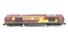 Post Train pack containing Class 67 67025 in EWS red/gold and 3 Super GUV coaches