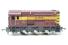 Class 09 shunter 09023 in EWS maroon and gold