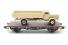 4-Piece Military Flat Car Set with Military Vehicle Loads