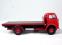 Commer flatbed lorry in red