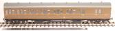 Pair of two GWR 'B' set coaches in GWR brown with twin cities emblem - "Kingsbridge Branch"