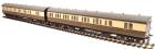 Pair of two GWR 'B' set coaches in GWR chocolate and cream - "Kingham Branch"
