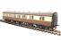 Pack of four GWR 'B' set coaches in GWR chocolate and cream - "Birmingham Division"