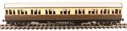 Pack of four GWR 'B' set coaches in GWR chocolate and cream with twin cities emblem - "London Division, Set 30"