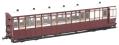 Lynton & Barnstaple brake third No.16 in L&B red and ivory - 1901 - 1922 condition - Digital fitted - Sold out on pre-order