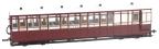 Lynton & Barnstaple brake third No.16 in L&B red and ivory - 1901 - 1922 condition - Digital fitted - Sold out on pre-order
