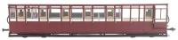 Lynton & Barnstaple brake composite No.15 in L&B red and ivory - 1901 - 1922 condition - Digital fitted - Sold out on pre-order