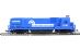 American Alco Century 430 diesel loco in Conrail blue livery