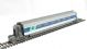 Alstom TGV passenger coaches - Pack of 3