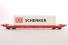 DB CAR with DB CARGO LOGO and 40' Schenker Container