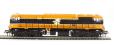Irish Class 071/111 diesel locomotive in IE orange livery 077