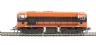 Irish Class 141/181 diesel 142 in 2nd CIE black & orange livery Commissioned by Murphy Models of Dublin