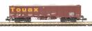 JNA box aggregate wagon in Touax livery - 81 70 5500 817-9