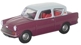 Ford Anglia in maroon & grey