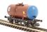 Class B tank in United Molasses brown with blue tank ends - UM258