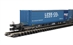 Megafret Wagons - 2x 45ft "Less CO2" containers 33 68 490 9 918-4. Weathered