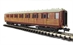 Gresley first class coach in LNER teak livery