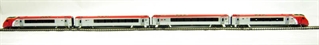 Class 220 4 car Voyager DMU 220 019 "Mersey Voyager" in Virgin Trains livery