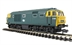 Class 35 Hymek D7001 BR Blue with full yellow warning panels. Unpowered dummy