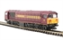Class 58 58037 in EWS maroon and gold
