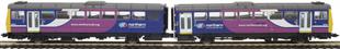 Class 142 'Pacer' 2 car DMU 142065 in Northern Rail livery - DCC fitted
