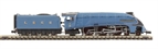 Class A4 4-6-2 8 "Dwight D. Eisenhower" in LNER garter blue. DCC fitted