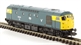 Class 26 diesel 26040 in BR blue with discs, snowploughs & stag emblem
