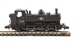 Class 57xx Pannier tank steam loco 3616 in BR black with late crest