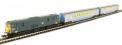 Train set with Class 73 JB electro-diesel in BR blue, 2 x VTG ferrywagons, Gaugemaster Combi & oval of track