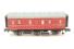 6 wheel 'Stove R' 32977 in LMS crimson lake - Limited Edition for N Gauge Society