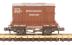 4 wheel conflat with container "British Railways - Furniture removals"