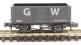 7 plank wagon 29617 in GWR grey