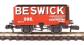 7 plank open wagon in 'James Beswick Ltd' red