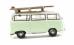 VW Minibus in Birch green/white