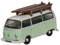 VW Minibus in Birch green/white
