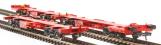 FWA Ecofret container flat triple set in DB red