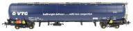 TEA 100t tank in VTG enviro blue with 'Railfreight delivers... with less congestion' branding - 8370 7792 042-4
