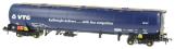 TEA 100t tank in VTG enviro blue with 'Railfreight delivers... with less congestion' branding - 8370 7792 042-4