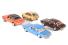 Pack of four assorted 1980s cars for Carflat wagons