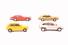 Pack of four assorted 1990s cars for Carflat wagons