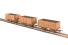Pack of three 7 plank wagons - Fear Bros 87- Leamington 14 - Welford 38 - Weathered