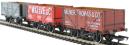 7 plank private owner wagons - pack of three