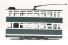 Doubke Deck Hong Kong tram in Green & White
