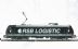 Class BR185 Electric loco in "RSB Logistic" silver livery with "HGK" detail Epoch V 