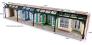 Arcade shop front canopy - card kit