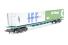 Freightliner wagon with 2 * 30' containers